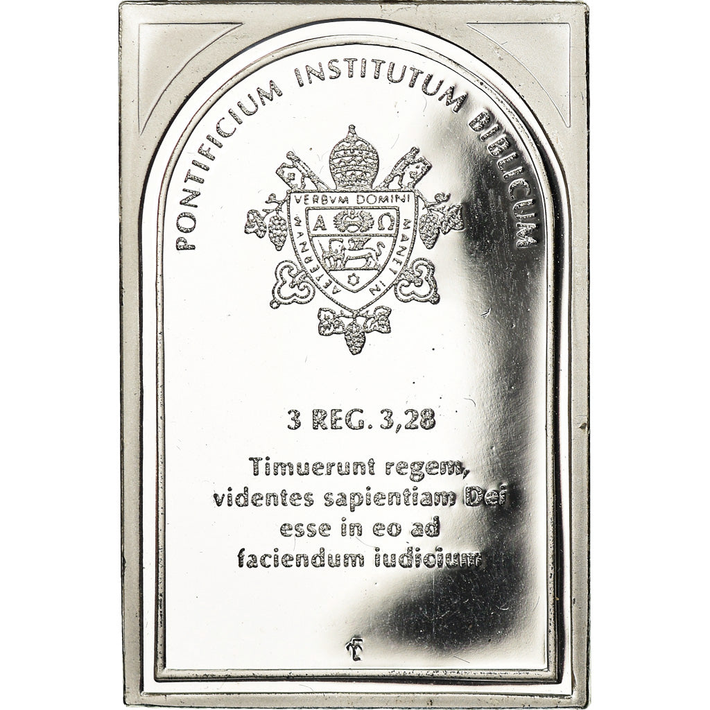 Vatican, Medal, Institut Biblique Pontifical, 3 Reg 3,28, Religions & beliefs