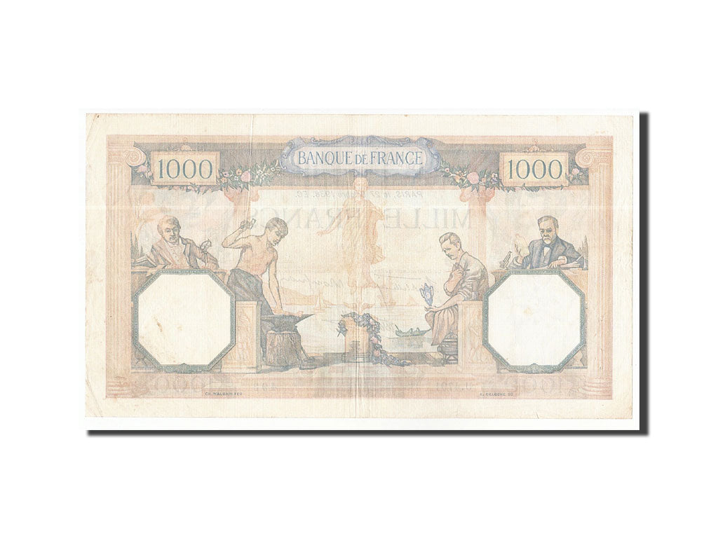 FRANCE, 1000 Francs, 1938, KM:90c, 1938-10-27, TTB, U.4791, Fayette:38.31
