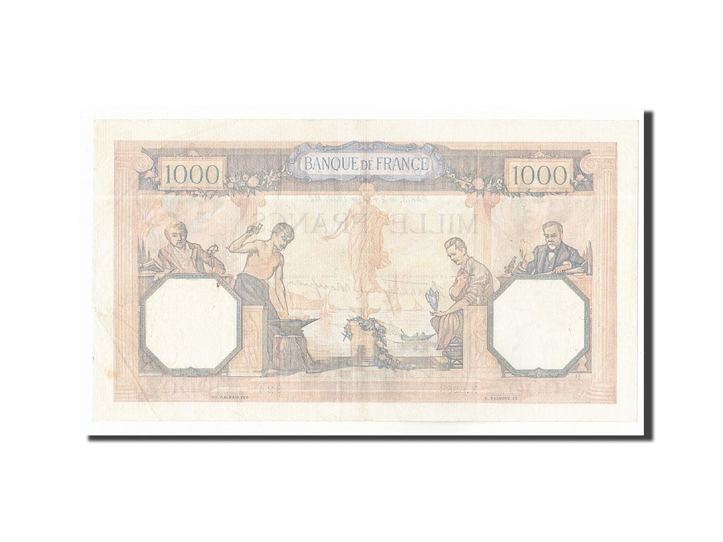 FRANCE, 1000 Francs, 1939, KM:90c, 1939-02-02, EF(40-45), X.6288, Fayette:38.34