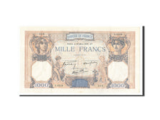 Banknote, France, 1000 Francs, 1939, 1939-03-30, AU(50-53), Fayette:38.35