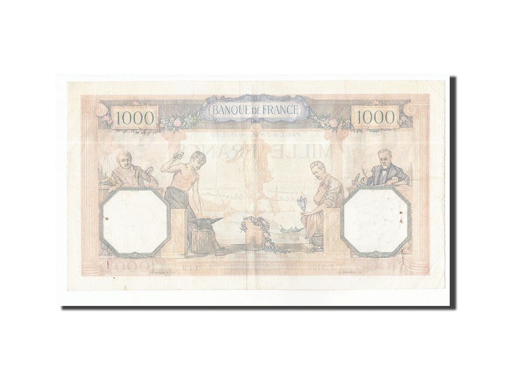Billet, France, 1000 Francs, 1939, 1939-11-02, TTB, Fayette:38.38, KM:90c