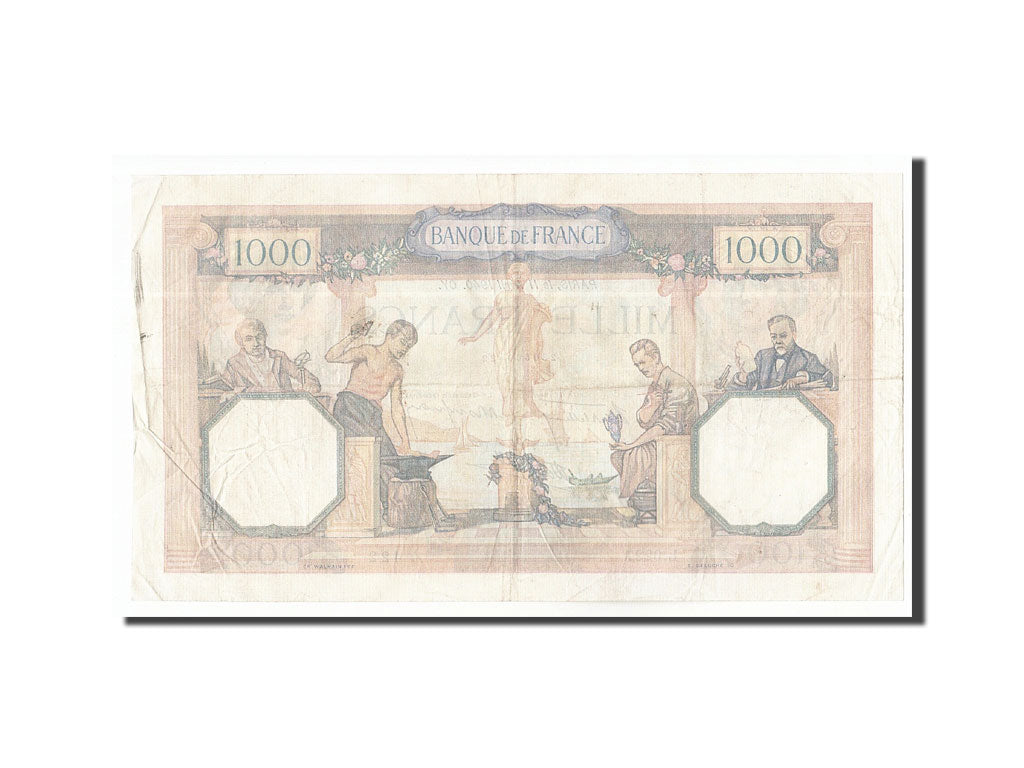 Banknote, France, 1000 Francs, 1940, 1940-04-11, EF(40-45), Fayette:38.45