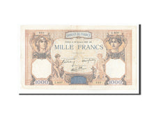 FRANCE, 1000 Francs, 1938, KM:90c, 1938-10-20, VF(20-25), L.4537, Fayette:38.30