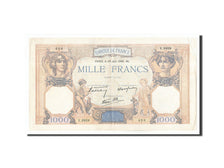 Banknote, France, 1000 Francs, 1940, 1940-06-20, AU(50-53), Fayette:38.49