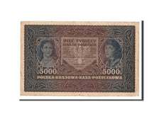 Billete, 5000 Marek, 1920, Polonia, KM:31, 1920-02-07, MBC