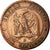 Moneta, Francia, Napoleon III, Napoléon III, 10 Centimes, 1855, Lyon, B+