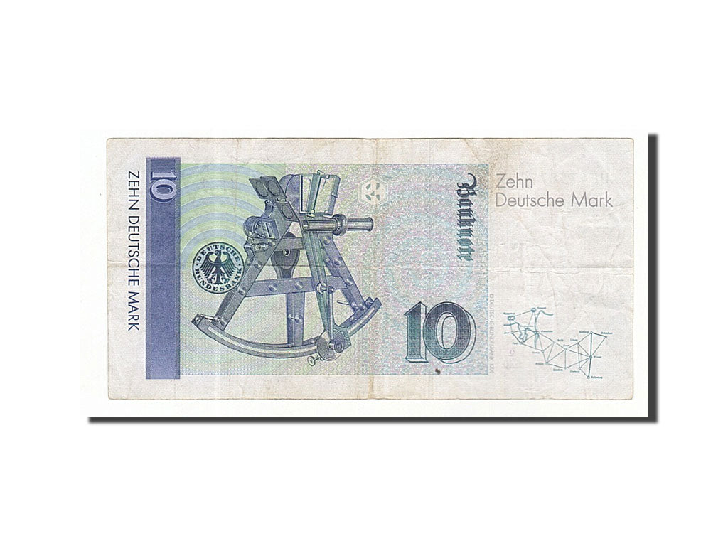 GERMANY - FEDERAL REPUBLIC, 10 Deutsche Mark, 1991, KM:38b, 1991-08-01, TTB,...