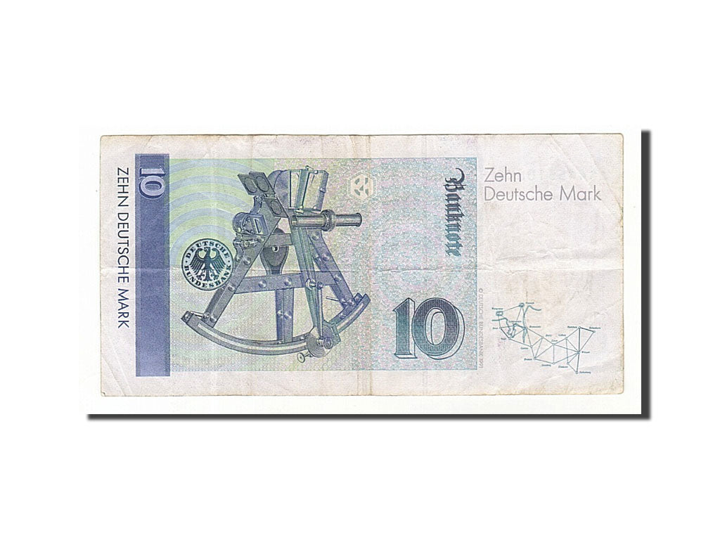Banknote, GERMANY - FEDERAL REPUBLIC, 10 Deutsche Mark, 1989, 1989-01-02