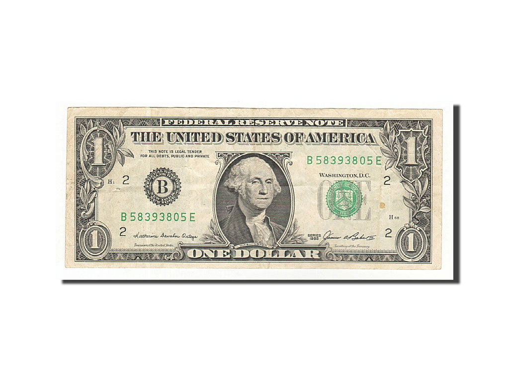 United States, One Dollar, 1985, KM:3701, Undated, TTB