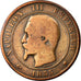 Monnaie, France, Napoleon III, Napoléon III, 10 Centimes, 1855, Marseille, B