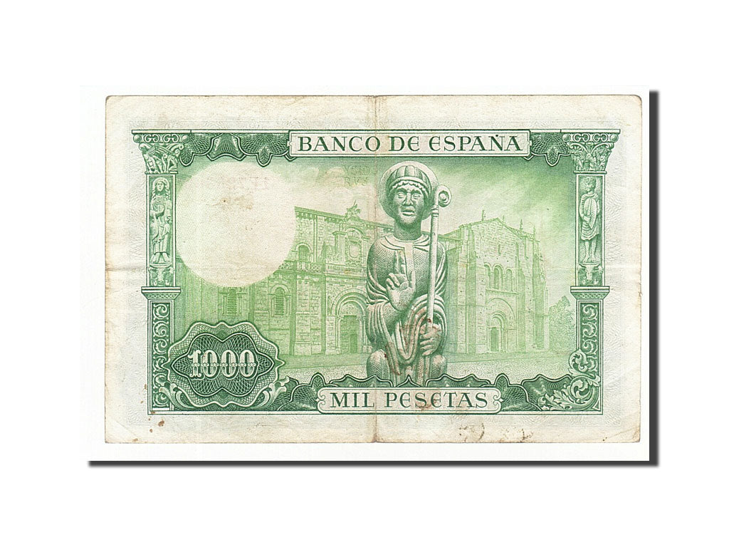 Banknote, Spain, 1000 Pesetas, 1965, 1965-11-19, KM:151, VF(30-35)