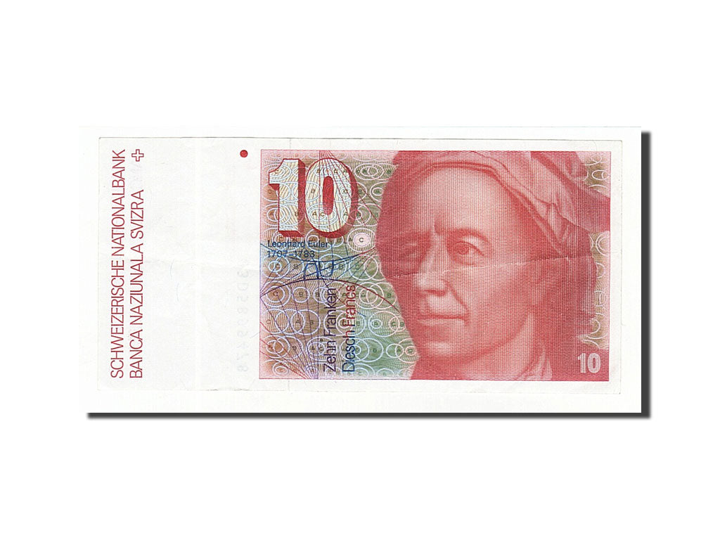 Switzerland, 10 Franken, 1983, KM:53e, Undated, AU(50-53)