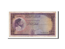 Libya, 1/2 Pound, 1952, KM:15a, 1952-01-01, VF(20-25)