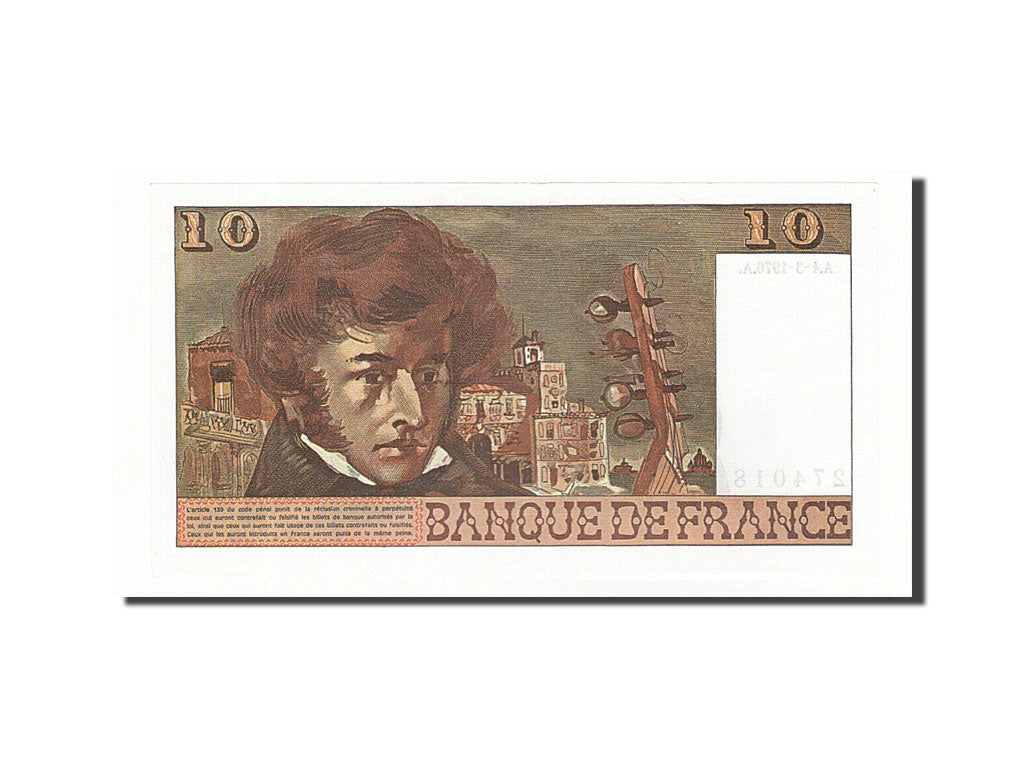 France, 10 Francs, 1976, KM:150c, 1976-03-04, UNC(63)