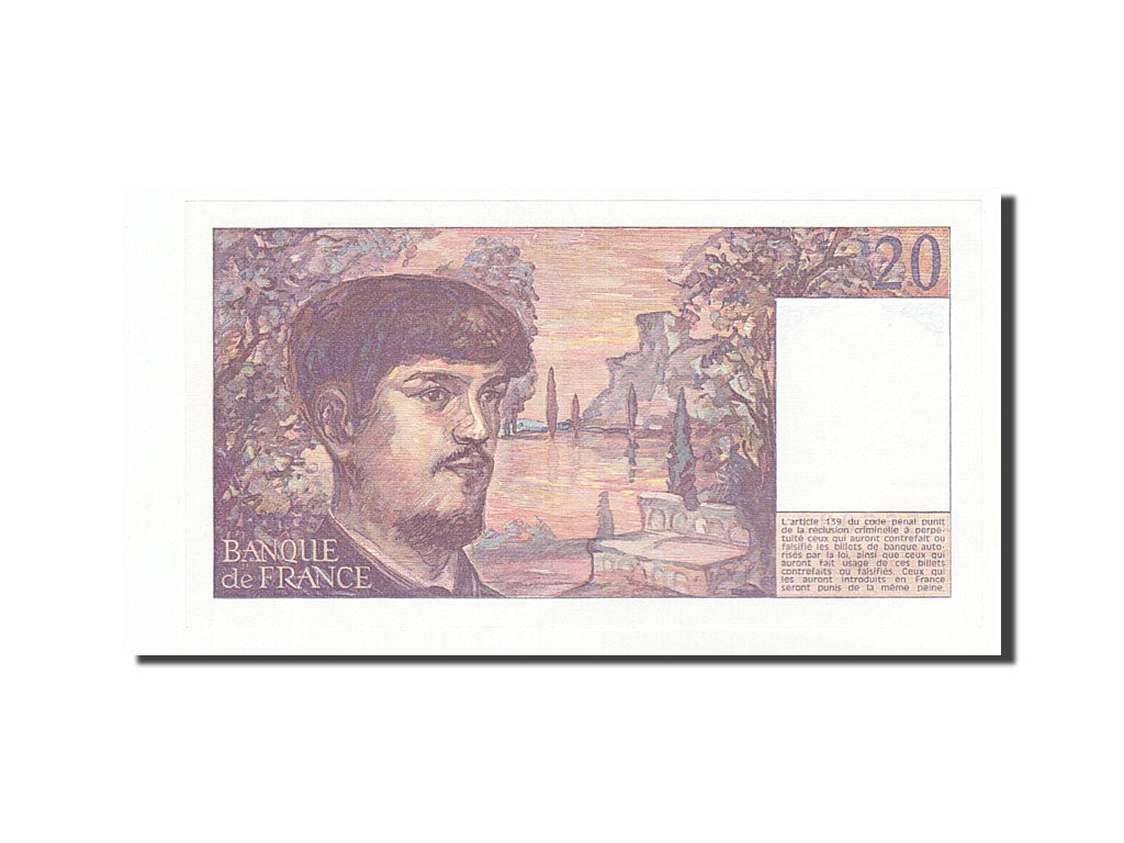France, 20 Francs, 1980, KM:151a, Undated, UNC(60-62)