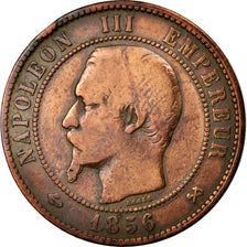 Coin, France, Napoleon III, Napoléon III, 10 Centimes, 1856, Rouen, F(12-15)