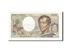 France, 200 Francs, 1991, KM:155d, Undated, VF(30-35), Fayette:70.11