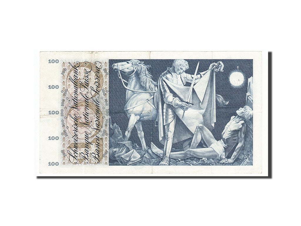 Switzerland, 100 Franken, 1964, KM:49f, 1964-04-02, EF(40-45)