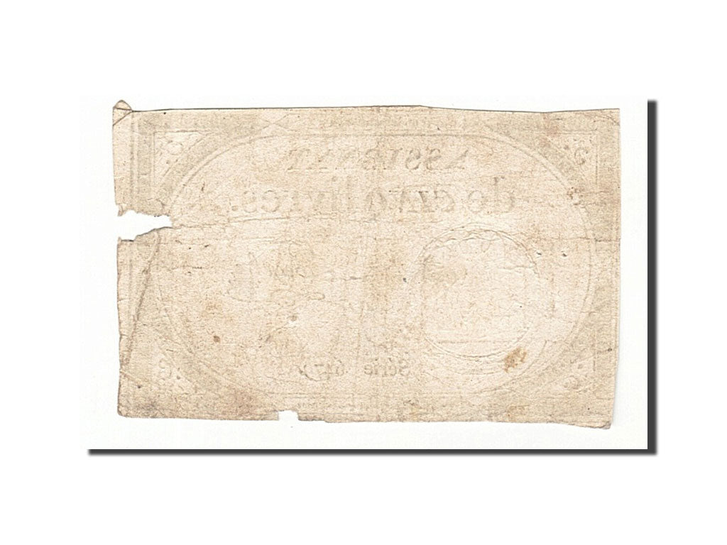 France, 5 Livres, 1793, KM:A76, 1793-10-31, VG(8-10), Lafaurie:171