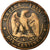 Moneta, Francia, Napoleon III, Napoléon III, 10 Centimes, 1857, Paris, B+