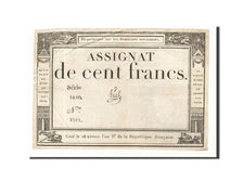 Banknote, France, 100 Francs, 1795, 1795-01-07, EF(40-45), KM:A78, Lafaurie:173