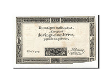 Banknote, France, 25 Livres, 1793, 1793-06-06, F(12-15), KM:A71, Lafaurie:168