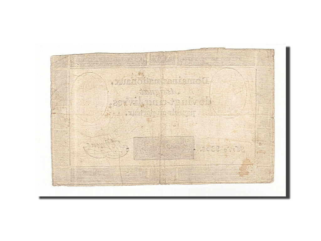Geldschein, Frankreich, 25 Livres, 1793, 1793-06-06, S, KM:A71, Lafaurie:168