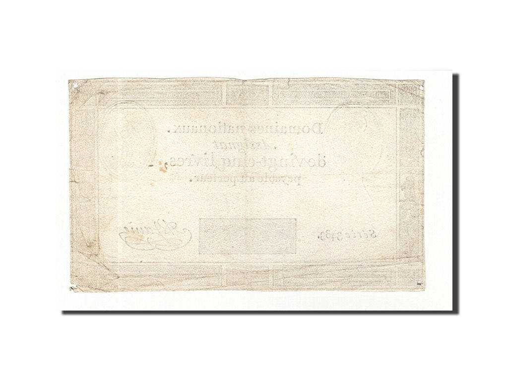 France, 25 Livres, 1793, KM:A71, 1793-06-06, VF(20-25), Lafaurie:168
