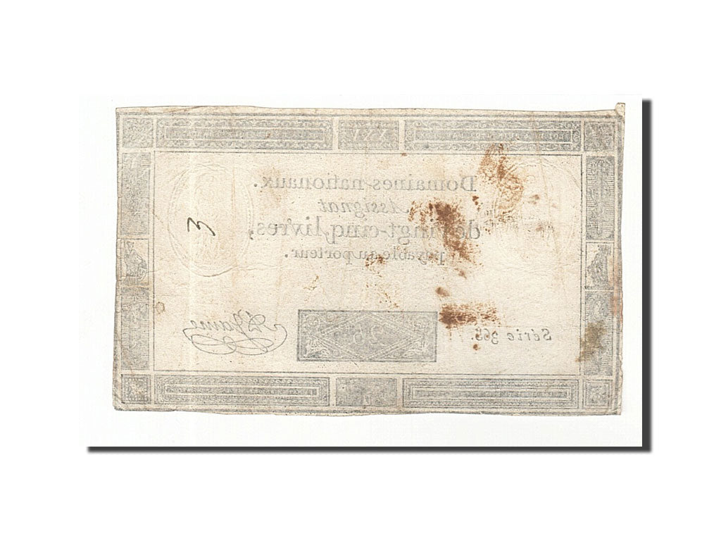 Billet, France, 25 Livres, 1793, 1793-06-06, TB, KM:A71, Lafaurie:168