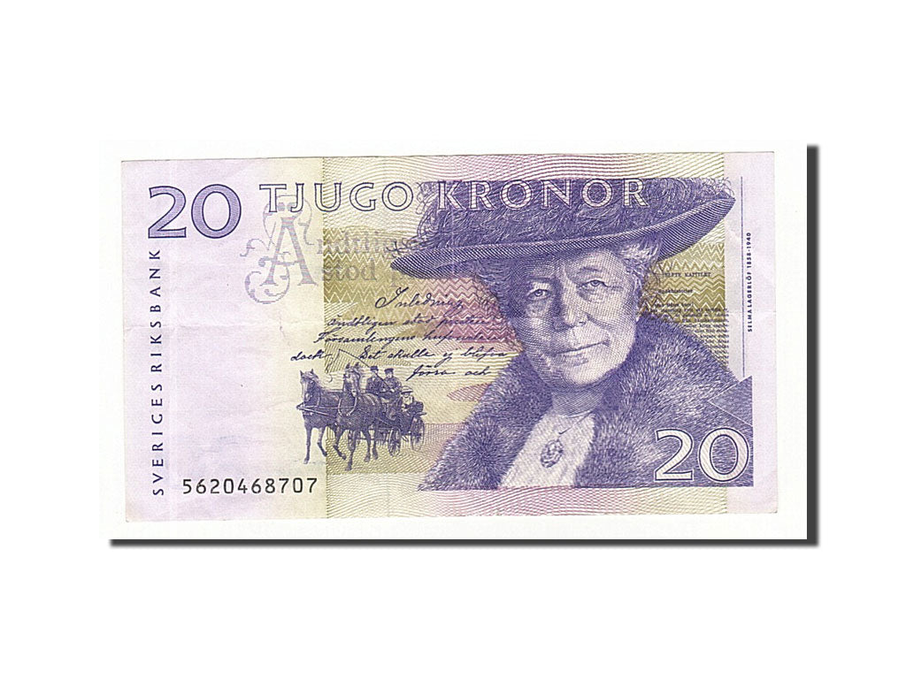 Sweden, 20 Kronor, 2005, Undated, KM:63b, EF(40-45)