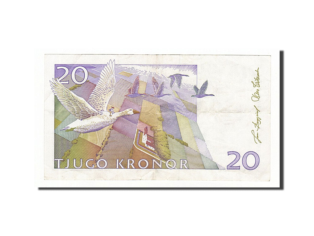 Sweden, 20 Kronor, 2005, Undated, KM:63b, EF(40-45)