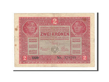 Autriche, 2 Kronen, 1917, KM:21, 1917-03-01, TB+