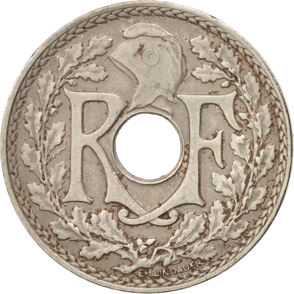 France, Lindauer, 10 Centimes, 1933, EF(40-45), Copper-nickel,KM:866a,Gadoury286