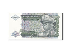Banknote, Zaire, 100,000 Zaïres, 1992, 1992-01-04, KM:41a, UNC(65-70)