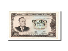 Guinea, 500 Sylis, 1980, KM:27A, 1960-03-01, BB+