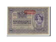 Austria, 10,000 Kronen, 1919, KM:66, 1918-11-02, EF(40-45)