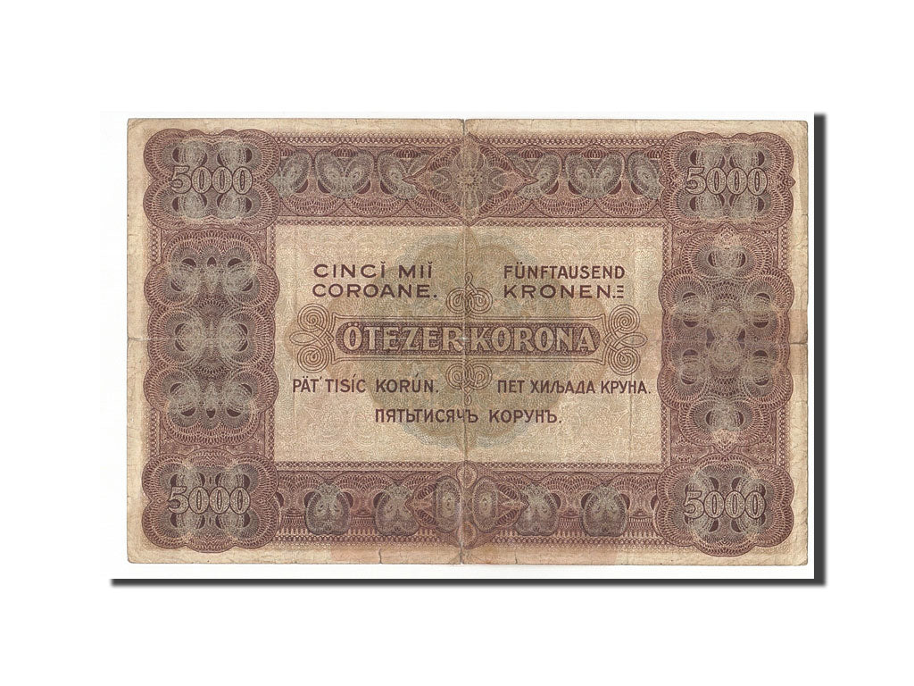 Hungary, 5000 Korona, 1920, KM:67, 1920-01-01, VF(20-25)