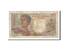 Tahiti, 20 Francs, 1951, Undated (1963), KM:21c, VF(20-25)