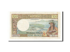 New Caledonia, 100 Francs, 1971, Undated (1973), KM:63b, EF(40-45)
