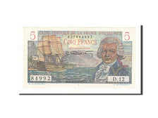 Banknote, French Equatorial Africa, 5 Francs, 1947, Undated (1947), KM:20b