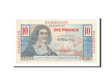 Guadeloupe, 10 Francs, 1947-1949, Undated, KM:32, EF(40-45)