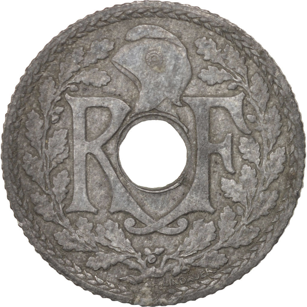 France, 10 Centimes, 1941, AU(50-53), Zinc, KM:895, Gadoury:288a