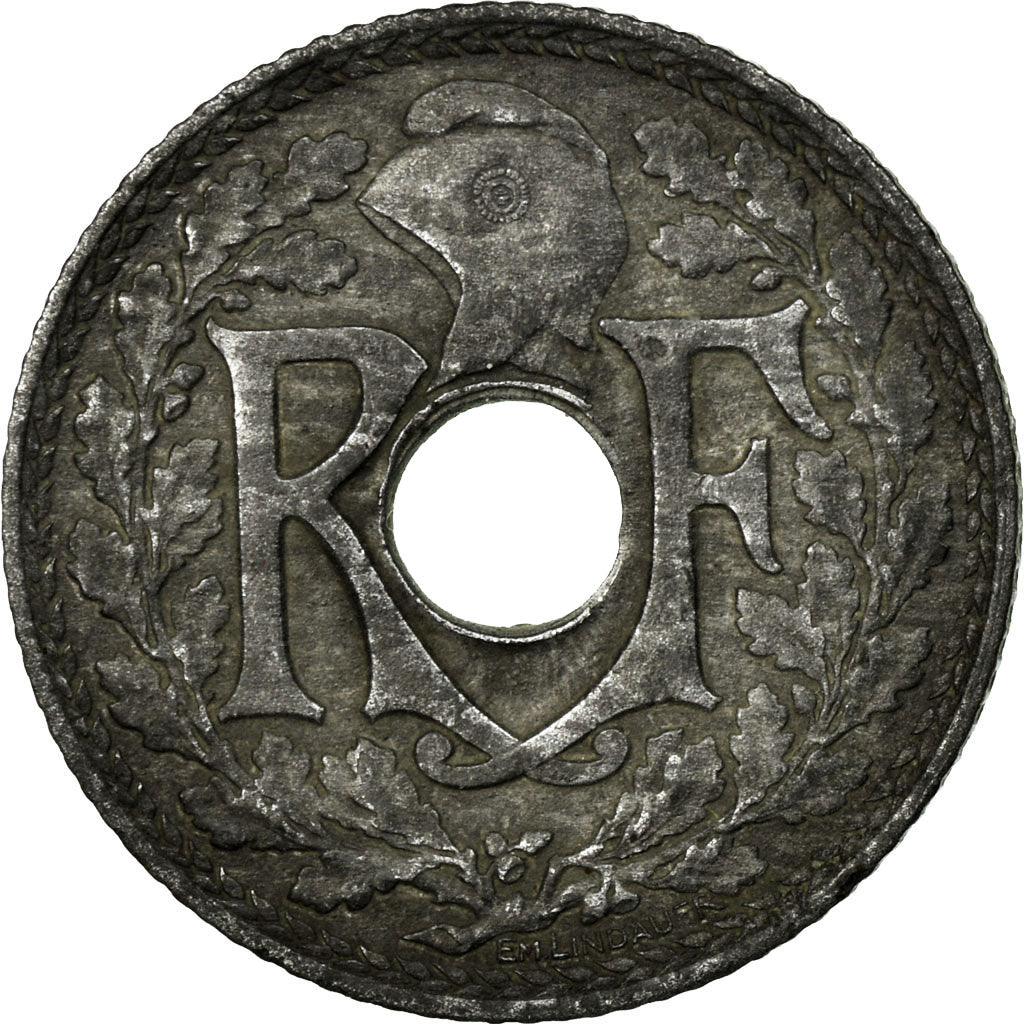 Munten, Frankrijk, Lindauer, 10 Centimes, 1941, ZF+, Zinc, KM:896, Gadoury:288b
