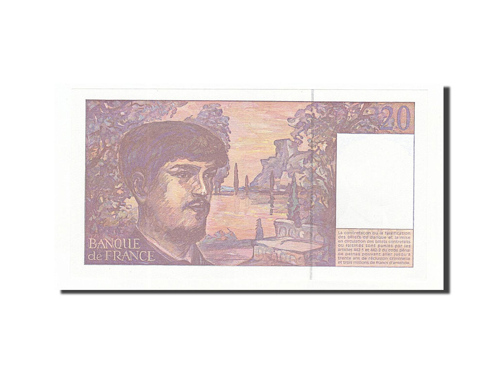 Banknot, Francja, 20 Francs, 1997, 1997, UNC(63), Fayette:66ter.2, KM:151i