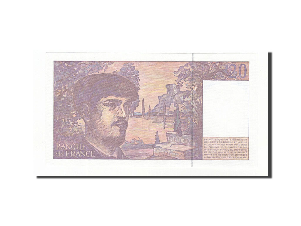 Banknote, France, 20 Francs, 1997, 1997, UNC(63), Fayette:66ter.2, KM:151i