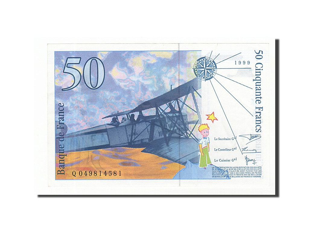 France, 50 Francs, 1997, KM:157Ad, 1997, UNC(63), Fayette:73.4