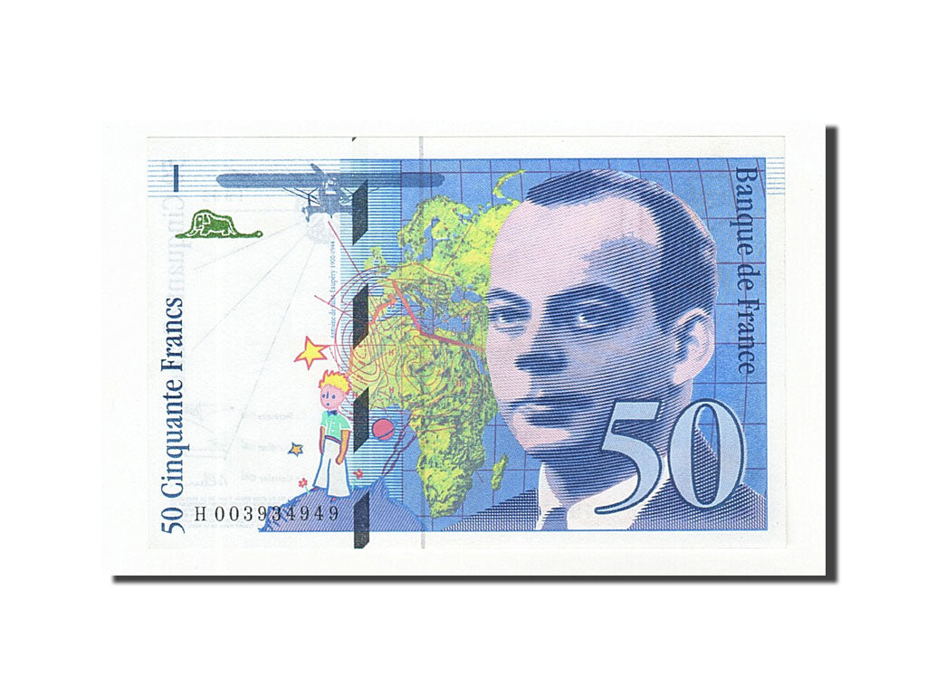 Frankreich, 50 Francs, 1992, KM:157a, 1992, UNC(63), Fayette:72.1b