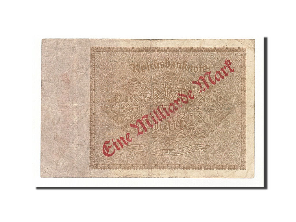 Banknote, Germany, 1 Milliarde Mark on 1000 Mark, 1923, 1922-12-15, KM:113a