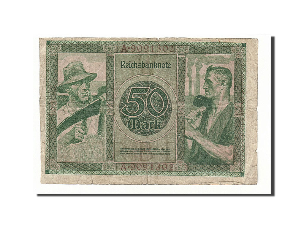 Banknote, Germany, 50 Mark, 1920, 1920-07-23, KM:68, VF(30-35)