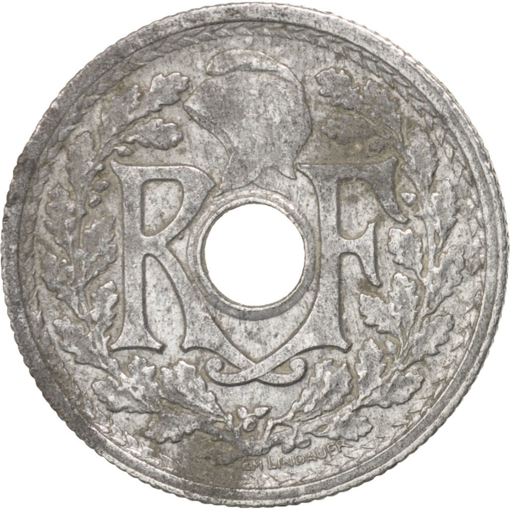 France, Lindauer, 10 Centimes, 1945, Beaumont - Le Roger, EF(40-45),Zinc,KM906.2